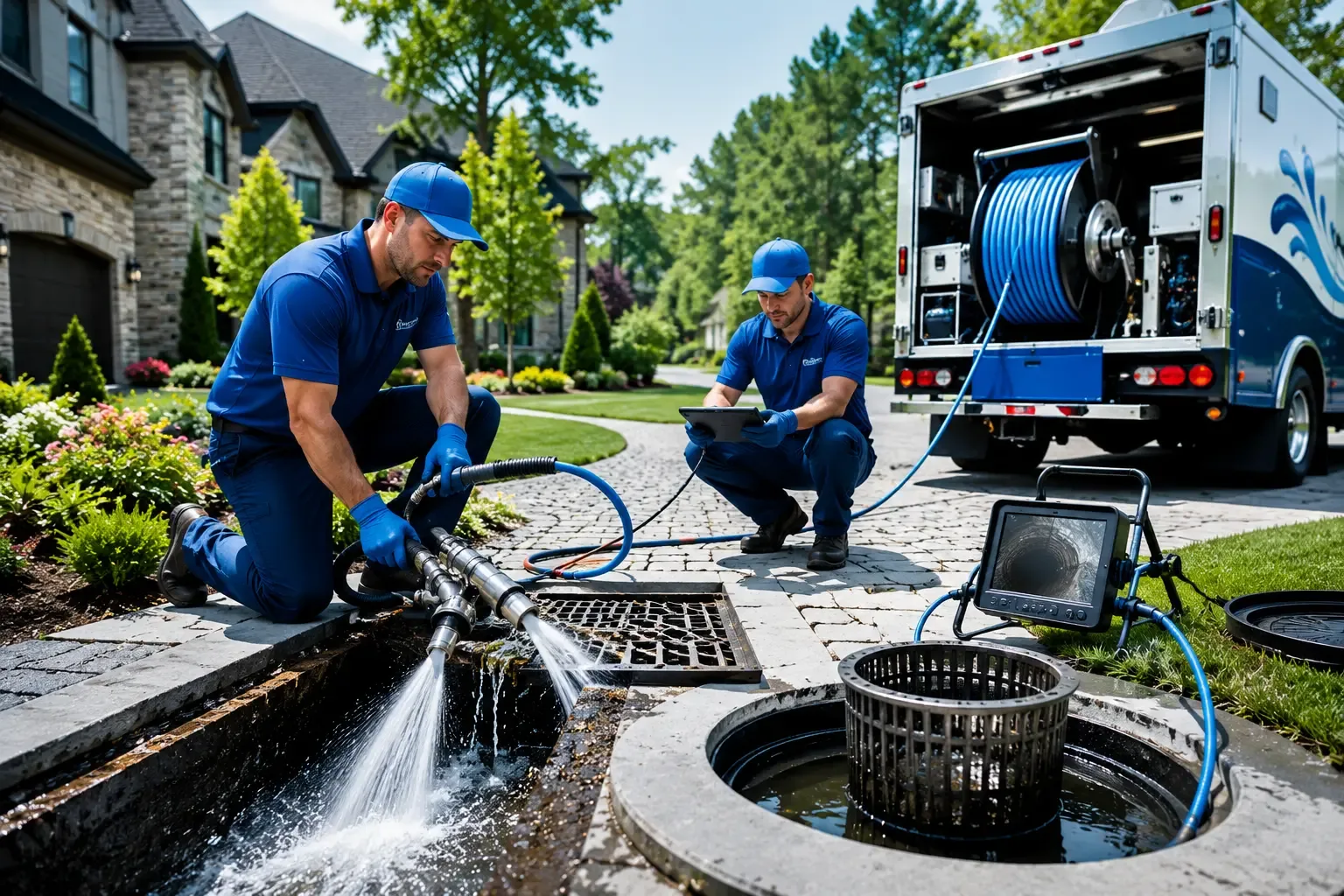 Local outdoor drain cleaning professionals in Barrington, NH