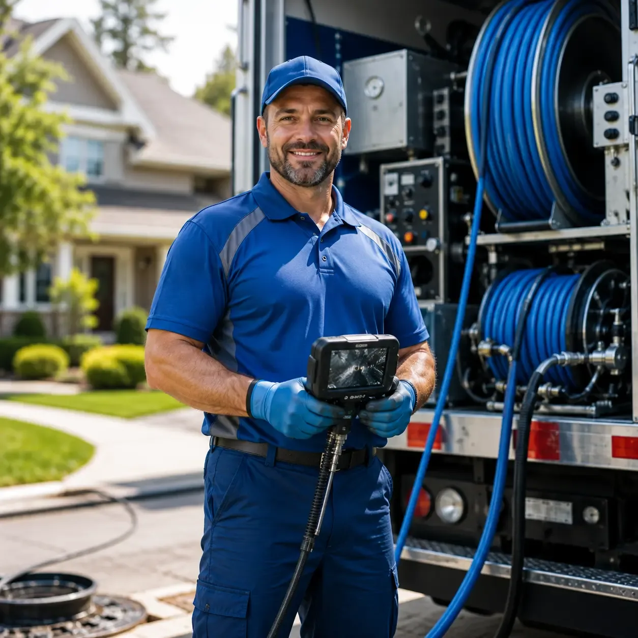Local outdoor drain cleaning specialists in Barrington, NH